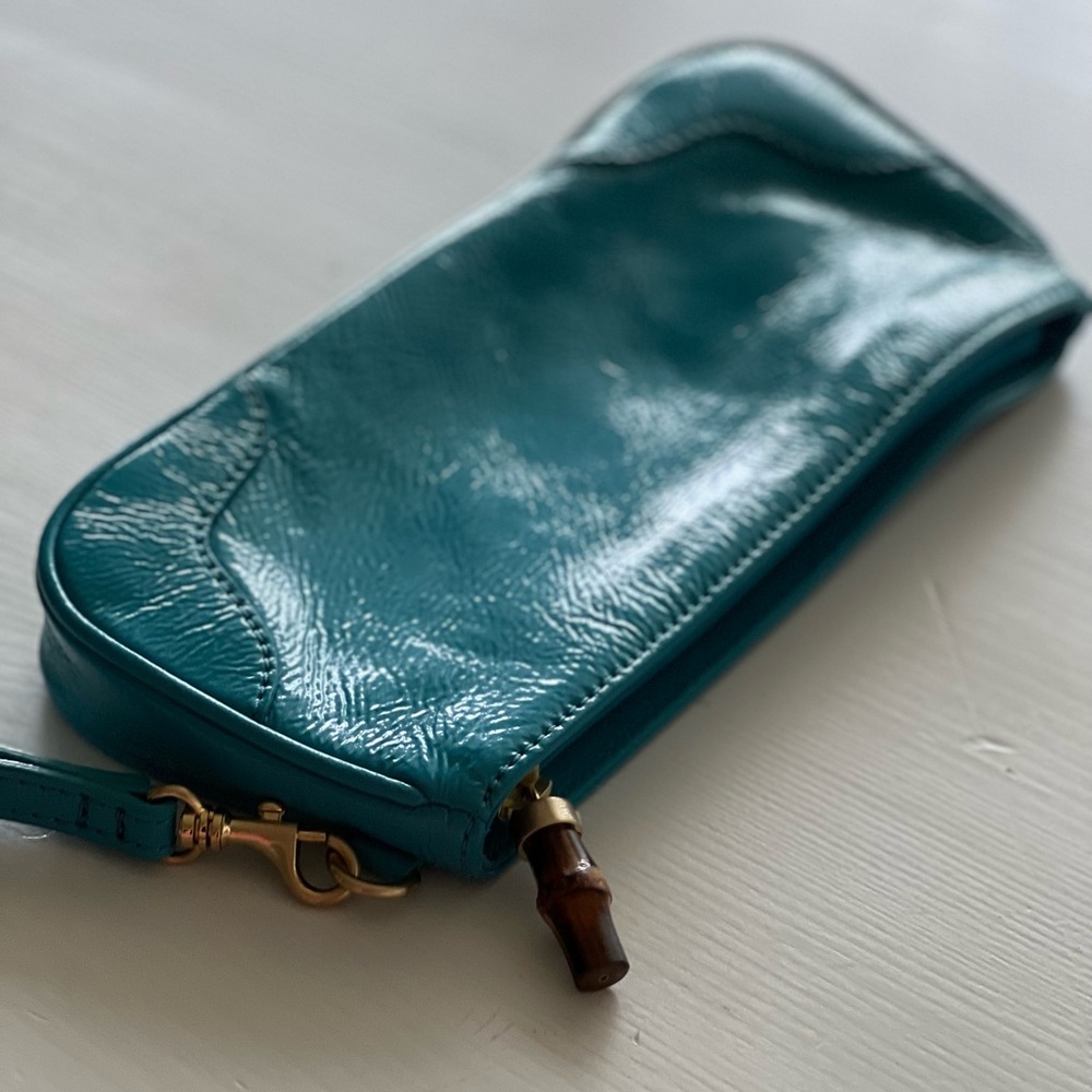 TALBOTS VINTAGE BLUE BAG